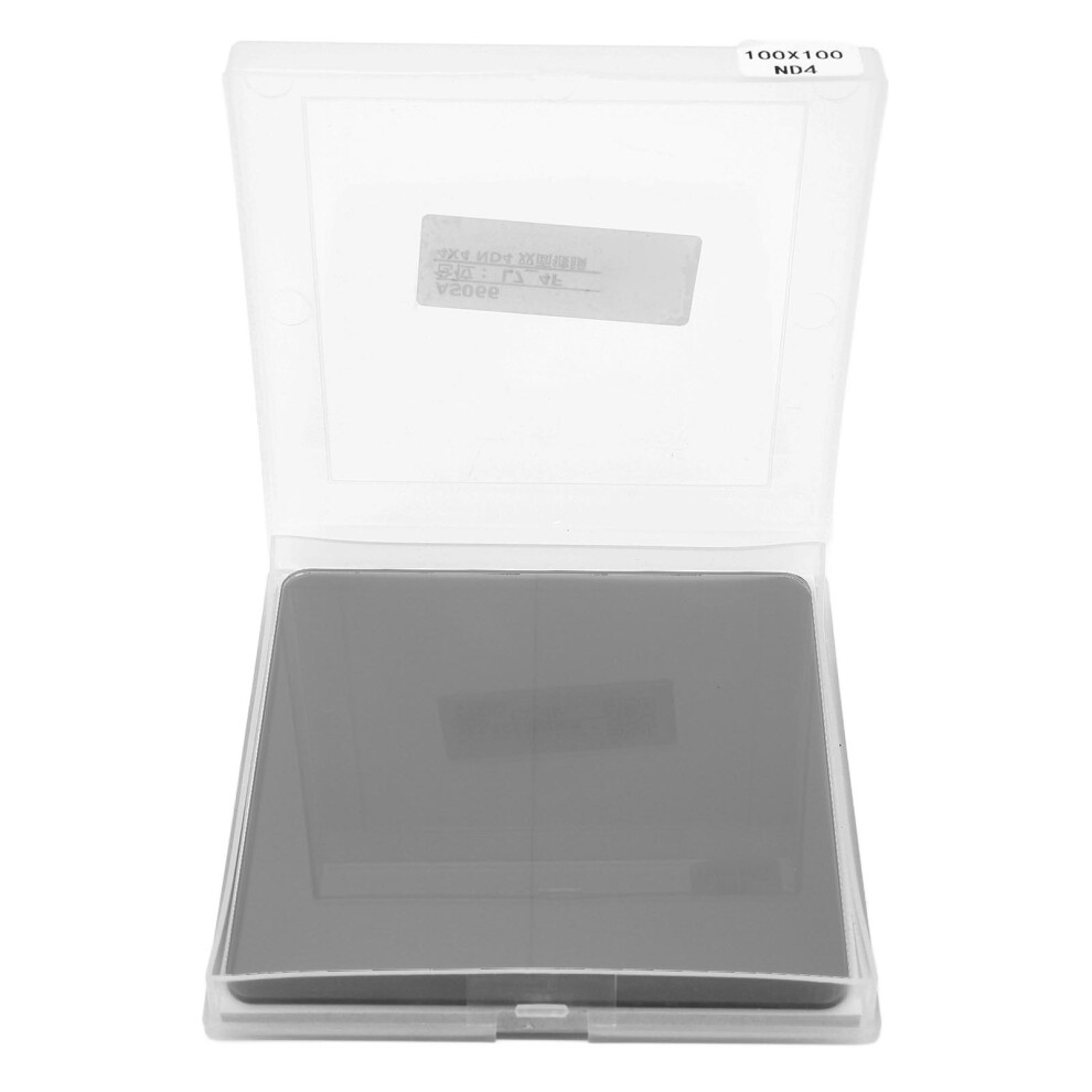 (Nd4) 100X100mm Square Nd Filter 2Mm Thickness Multi Layer Coating Nd2 643505111682