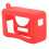 (Red) Silicone Case for Osmo Action 3 Drop Resistant with Lanyard Red 4