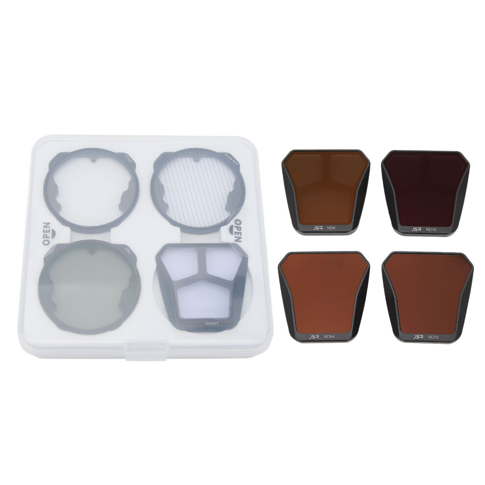 8 In 1 Drone Lens Filter Set Hd Glass Cpl Nd8 Nd16 Nd32 Nd64 643505109757
