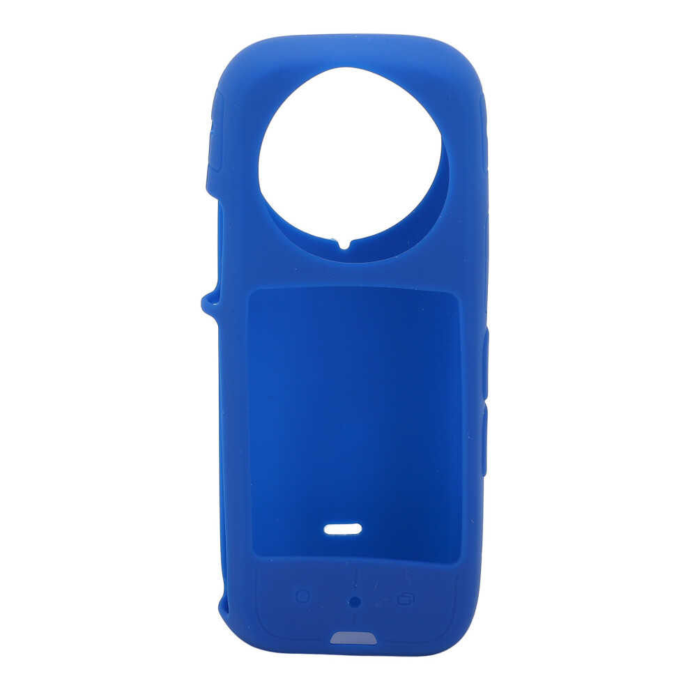 (Blue) Action Camera Silicone Case For Insta360 X3 Blue 643505111828