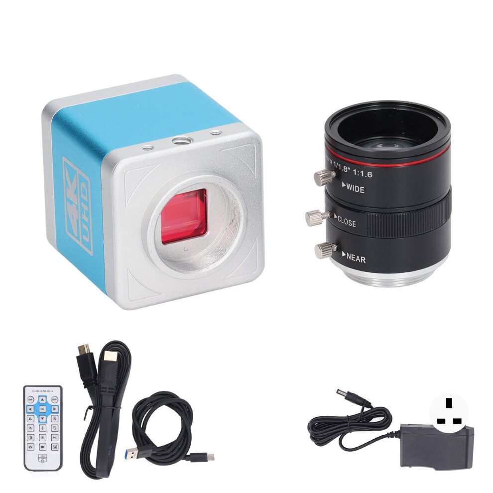 (Uk Plug) 4K 30Fps Hd Webcam Usb C Cs Interface 6-12Mm Manual Focus Ac 100-240V 643505112085