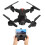 RC Drone Black HD Dual Camera Obstacle Avoidance Foldable Ages 14+ 2