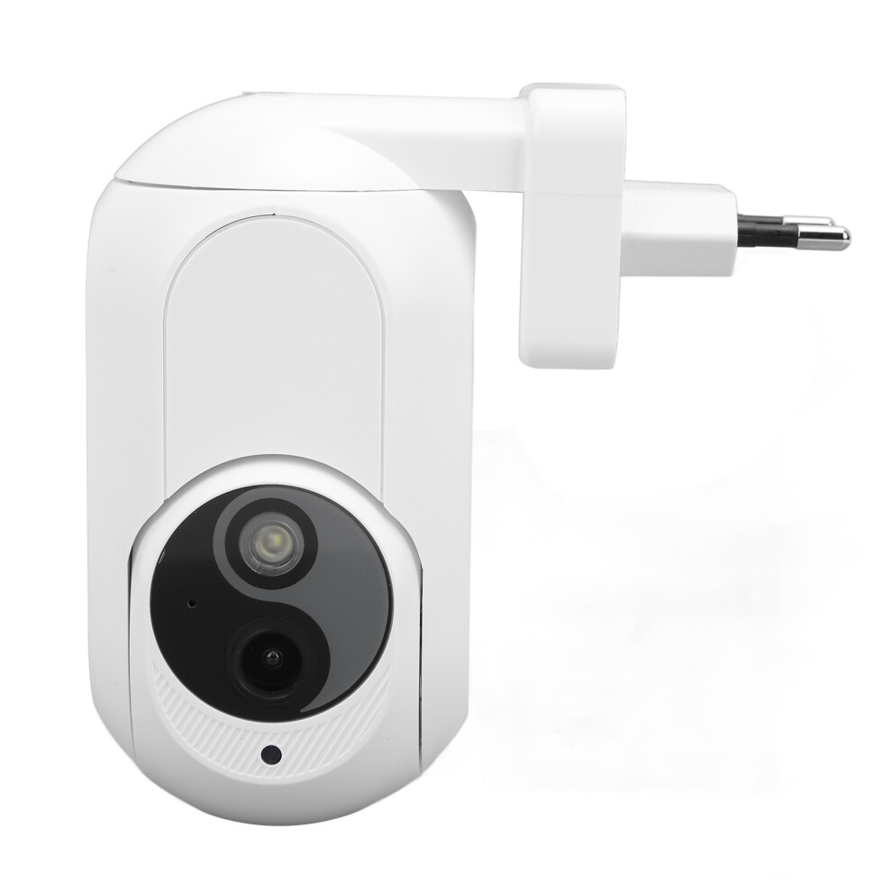 (Eu Plug) 3Mp Hd Wifi Camera 360 Panoramic Dual Wireless Light 643505110210