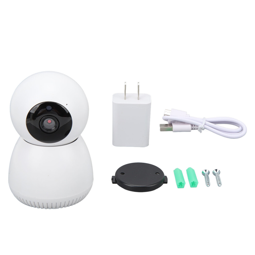 (Us Plug 100Â240V) Wifi Camera Hd Night Vision 360 Panoramic Two Way Voice Us Plug 643505112399