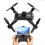 Foldable Drone 4K Dual Camera 50x Zoom WiFi Obstacle Avoidance Black 4