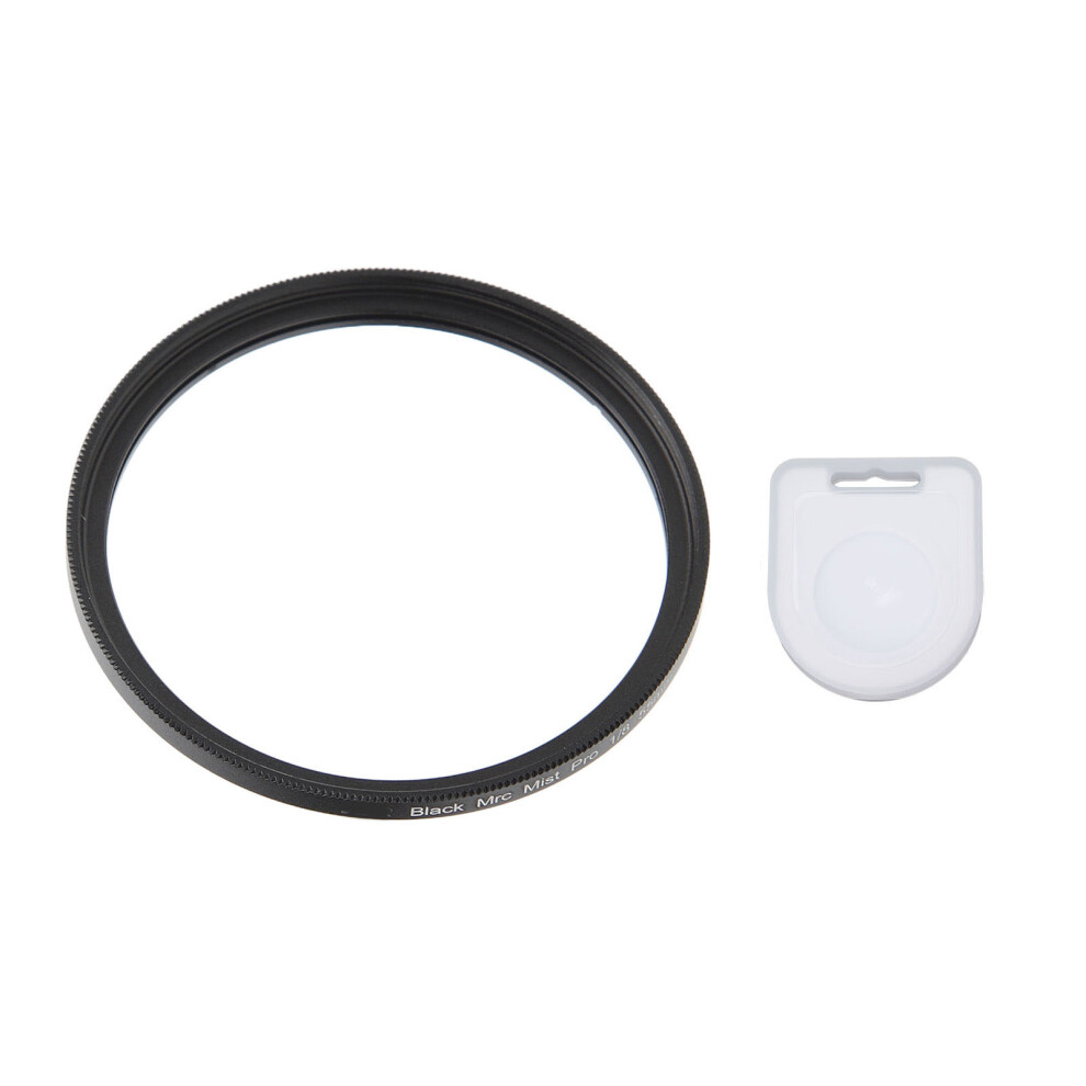 (55Mm) Mist Filter 1/8 Soft 49Mm For Video Vlog Photography Black/Light 643505114102