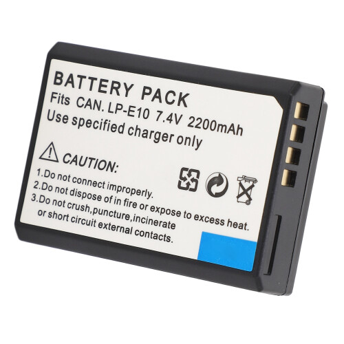 LP E10 Battery 3.7V 1500mAh for EOS1300D 1100D 1200D 1500D 3000D 4000D 1