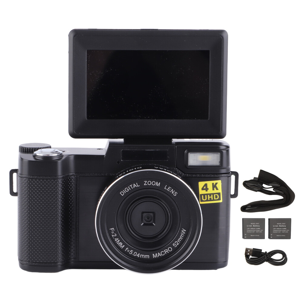 48Mp Vlogging Camera 4K Anti-Shake 3.2 Inch Ips Display 643505115291