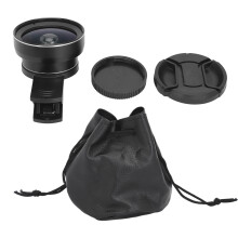 Phone Camera Lens 2 in 1 Kit 37mm 0.45x Wide Angle Macro Clip On