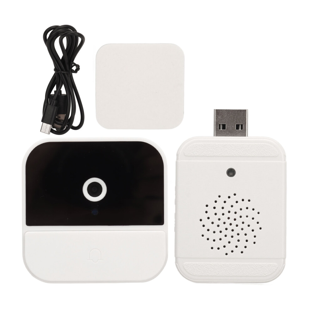 Wireless Wifi Video Doorbell 1080P Hd Night Vision Wide Angle Light 643505104370