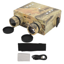 Night Vision Goggles 4K Binoculars 3in IPS 8x Zoom 2600mAh Army Green