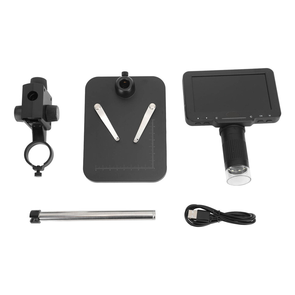 5in Digital Microscope 1000x 8 LED Lights 1080P for Windows-image-OPC-PMK2YXX-NEW