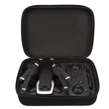 Foldable Drone Dual Camera Wifi Remote Control Black