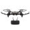 Foldable Drone Dual Camera Wifi Remote Control Black 4