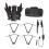Foldable Drone Dual Camera Wifi Remote Control Black 2