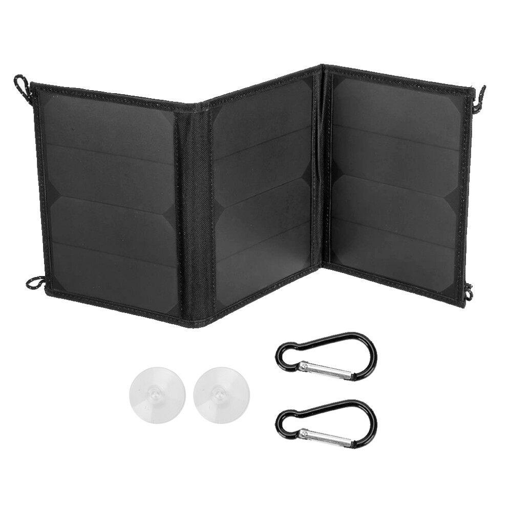 15W 5V Foldable Solar Panel Usb Power Bank For Phone 604725101082
