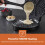 GEEPAS Geepas Waffle Maker Nonstick 5 Heart Belgian Waffle Iron Machine 1000W 5