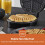 GEEPAS Geepas Waffle Maker Nonstick 5 Heart Belgian Waffle Iron Machine 1000W 10