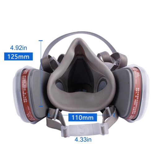 Halbgesichtsmaske 6200 mit Schutzbrille 1