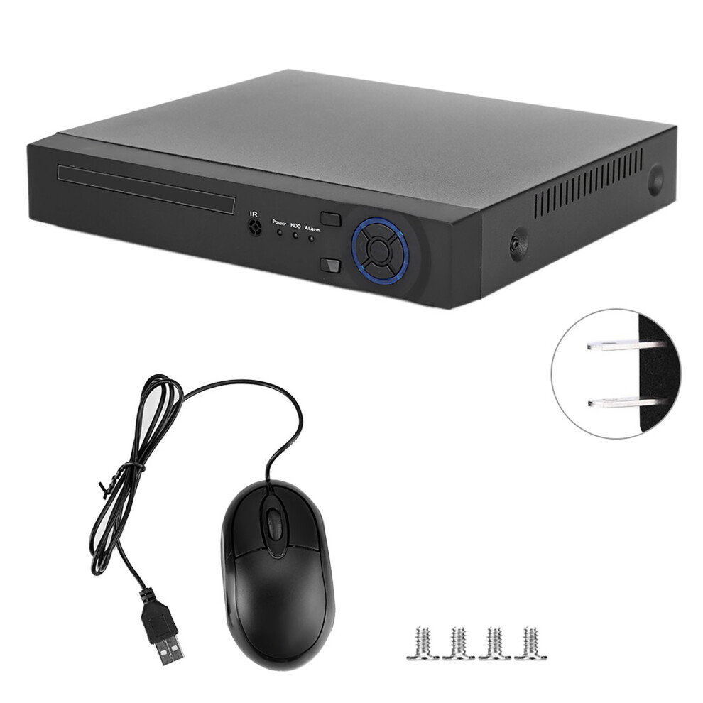 (Us Plug) 5Mp Hd 9Ch H.265 Nvr Network Video Recorder Onvif 604725156587