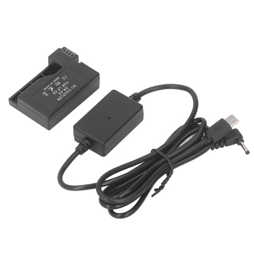 DR-E8 DC Coupler LP-E8 Dummy Battery with Type C for T2i-T5i 700D-550D 2