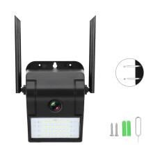 (US Plug) 1080P-WLAN-IP66-Wasserdicht-V380pro-Wandkamera mit LED-Sensor