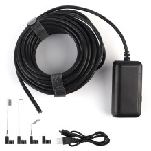 (10m/32.8ft Cable) 0,5cm 5MP IP67 WiFi-Endoskop 5m Kabel
