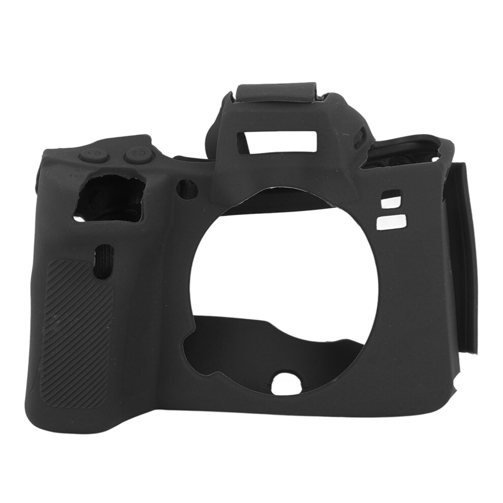 (Black) Silicone Camera Case For A9ii A7r4 Anti Slip Shockproof Black 643505001969