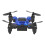 (Blue) Mini Drone 360 Flip 4K HD 2.4GHz Remote Control Yellow 4