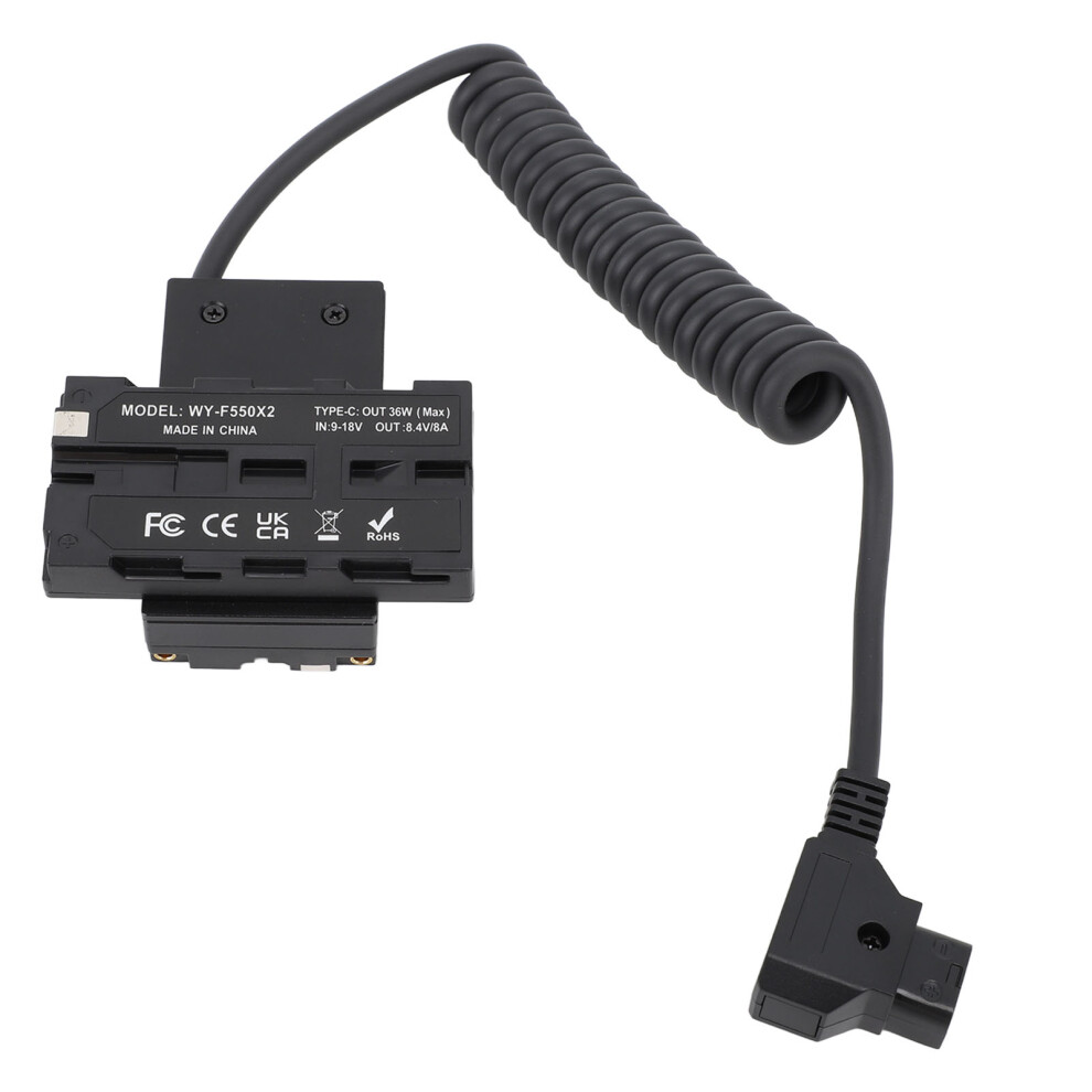 D Tap To Np F970 F750 F550 Dummy Battery Adapter Dc Coupler 643505001105