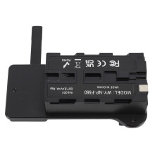 NP F970 F750 F550 Dummy Battery V Mount Converter for Camera LED Light