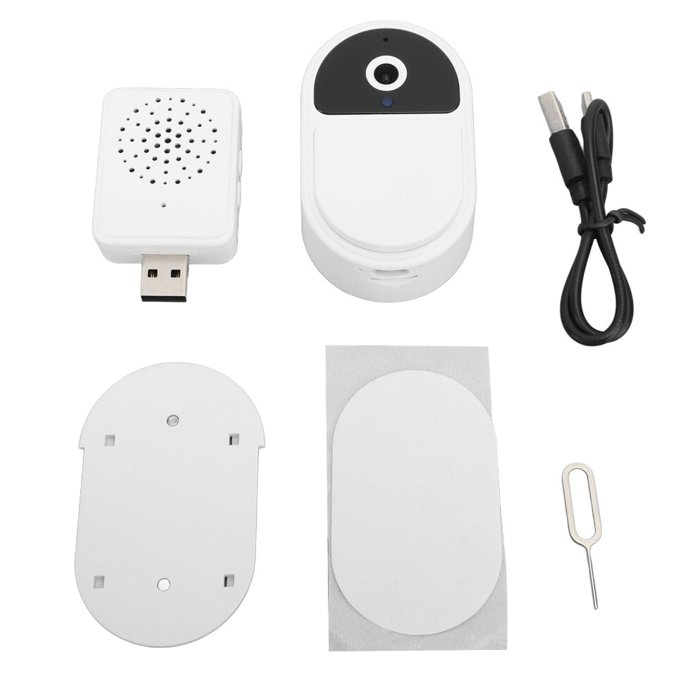 Video Doorbell Wifi 1080P Wide Angle Night Vision App Smart Doorbell 643505102666