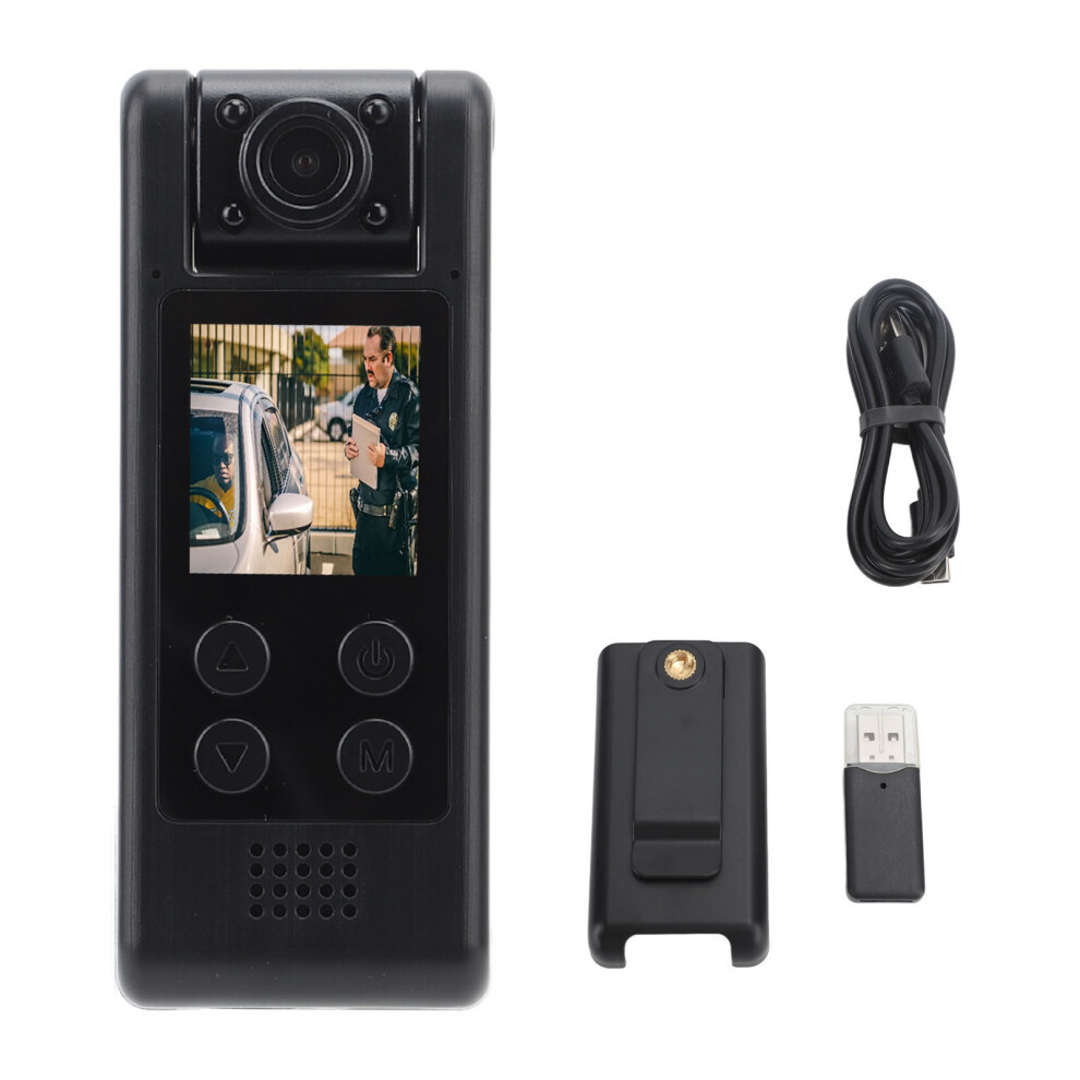 Body Worn Video Recorder 4K 140 Wide Angle 1200Mah Wifi Mini Camera 643505102680