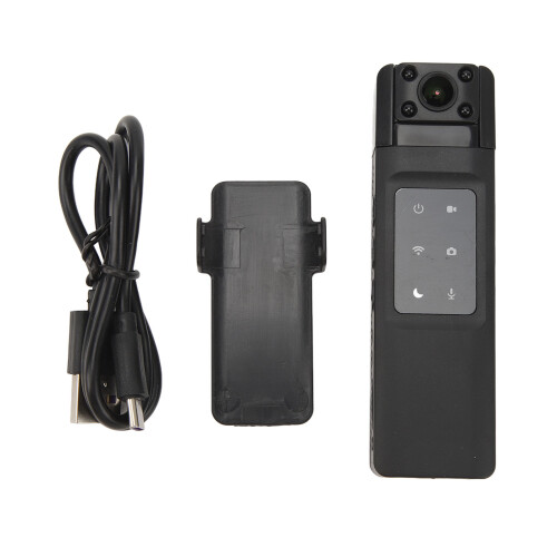 Mini Body Worn Camera WiFi 1080P Night Vision Wide Angle Recorder