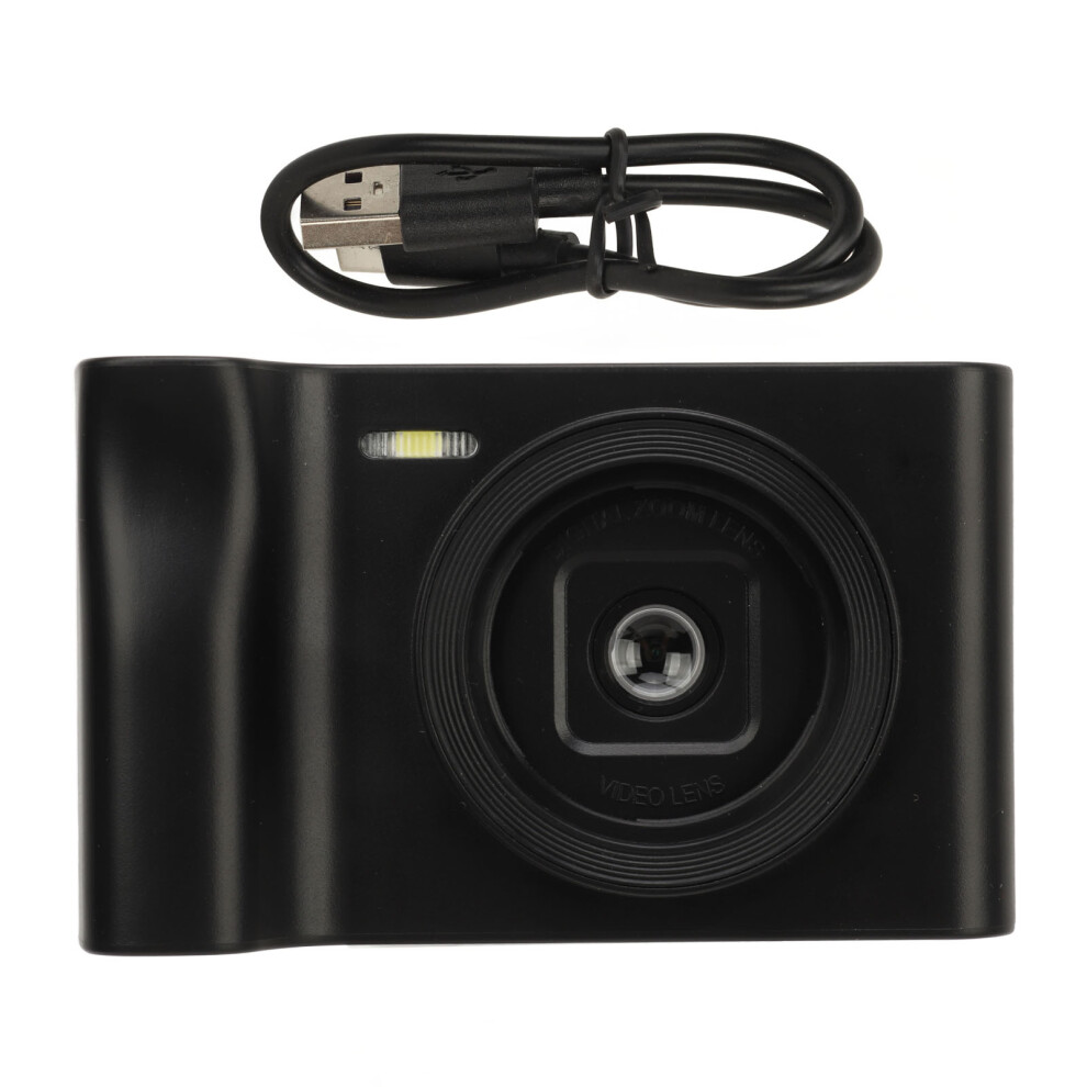 (Black) 2.8In Hd 1080P Digital Camera 8X Zoom 20Mp Vlogging Portable Camera Black 643505102963