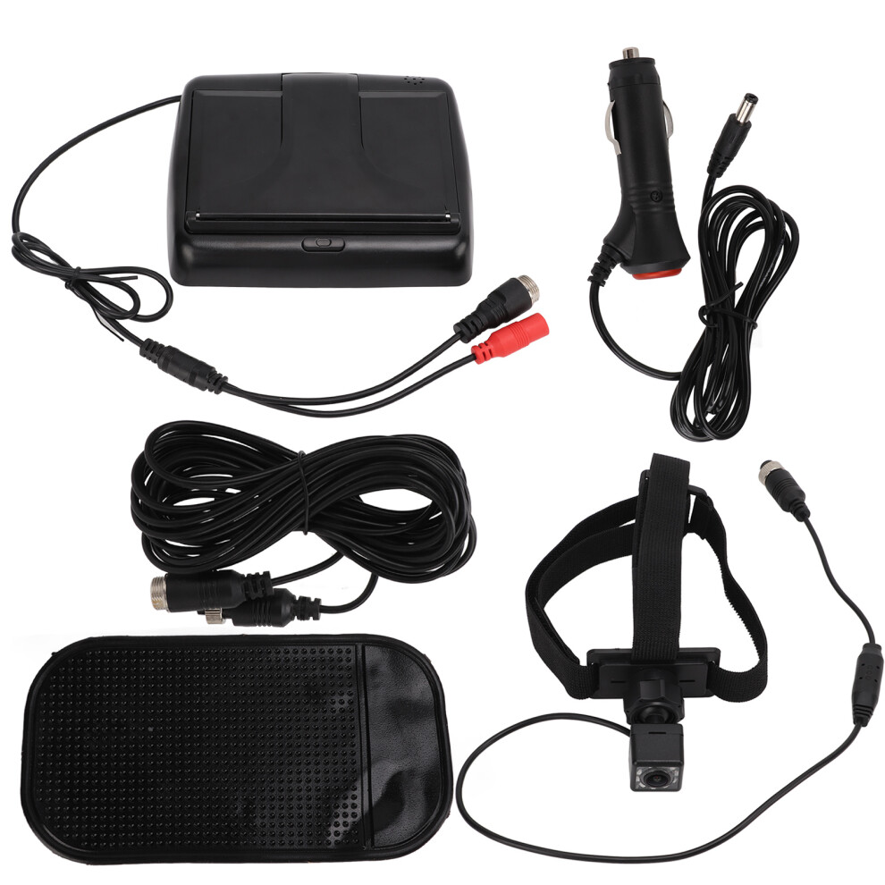 (NTSC) Car Baby Camera 4.3in Screen 360 Rotating 150 Wide Angle Night View