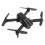 Foldable Mini RC Drone ABS USB Charging 4K Dual HD Camera Black 5
