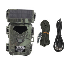 Solar Trail Camera 1080P 30fps 20MP Night Vision IP65 0.45s Trigger