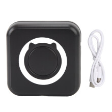 (Black and White) Pocket Printer Mini Bluetooth Inkless Thermal Photo Printer Black