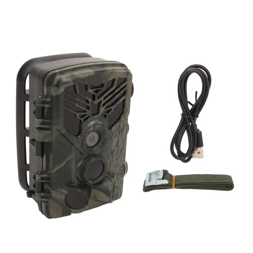 Trail Camera PIR 24MP 2.7K 0.2S Trigger IP66 Waterproof Night Vision
