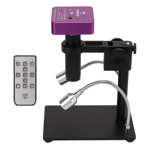 (EU Plug) 2K 51MP USB-Mikroskopkamera 150X C-Mount Objektiv US-Stecker 2