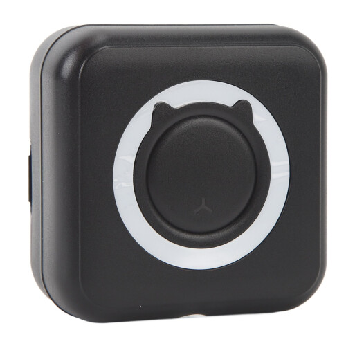 (Black and White) Pocket Printer Mini Bluetooth Inkless Thermal Photo Printer Black 1