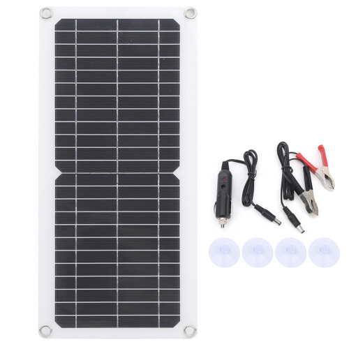 15W Flexibles Solarpanel USB IP65 Wasserdicht