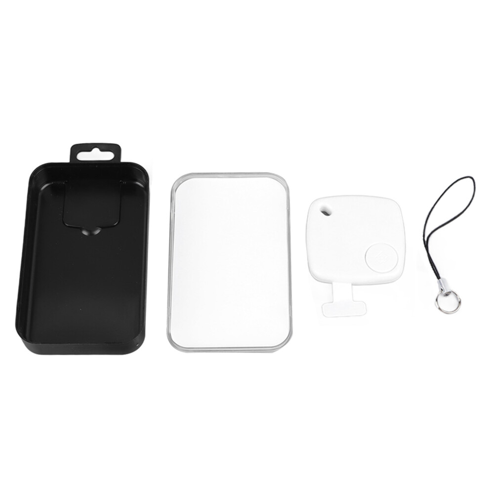 (White) Smart Bluetooth Locator Key Phone Tracker Wallet Pet Finder With Alarm White 604725126672