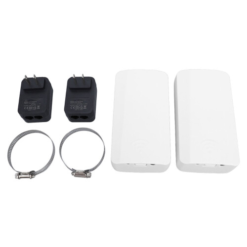 (US Plug) 2.4G WLAN-Bridge 300M 500m IP65 EU-Stecker