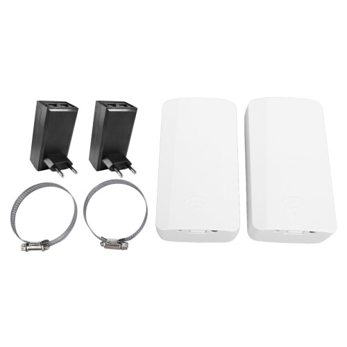 (EU Plug) 2.4G WLAN-Bridge 300M 500m IP65 EU-Stecker