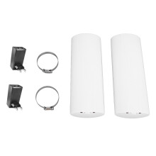 (EU Plug) 2x 5.8G 3km WLAN-Bridge 1000M Outdoor Hochgeschw.