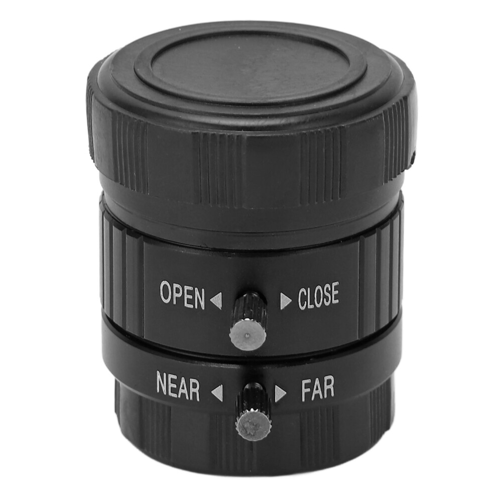 Cs Mount Lens 16Mm Fixed Focal Adjustable Aperture Manual Focus 604725094070
