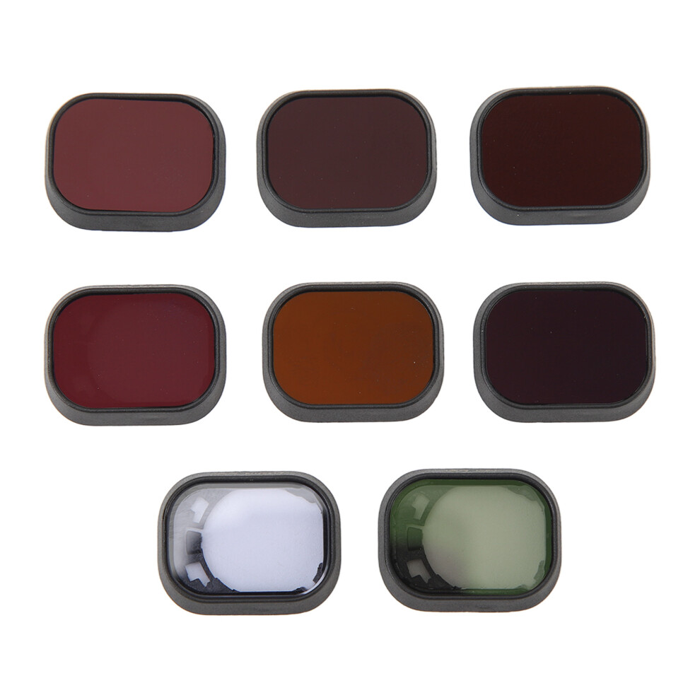 Drone Camera Lens Filter Set 8Pcs Optical Glass Cpl Nd8-Nd1000 643505100938