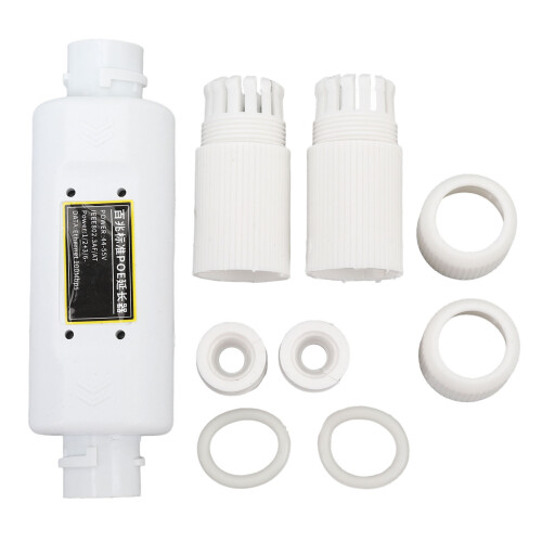 POE Combiner Splitter 10/100Mbps Waterproof Ethernet Adapter